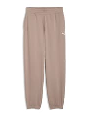 Puma Brown Wardrobe Essentials Relaxed Sweatpants - Image 4 of 5