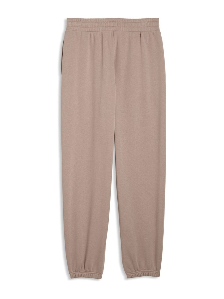 Puma Brown Wardrobe Essentials Relaxed Sweatpants - Image 5 of 5 Puma Brown Wardrobe Essentials Relaxed Sweatpants - Image 5 of 5