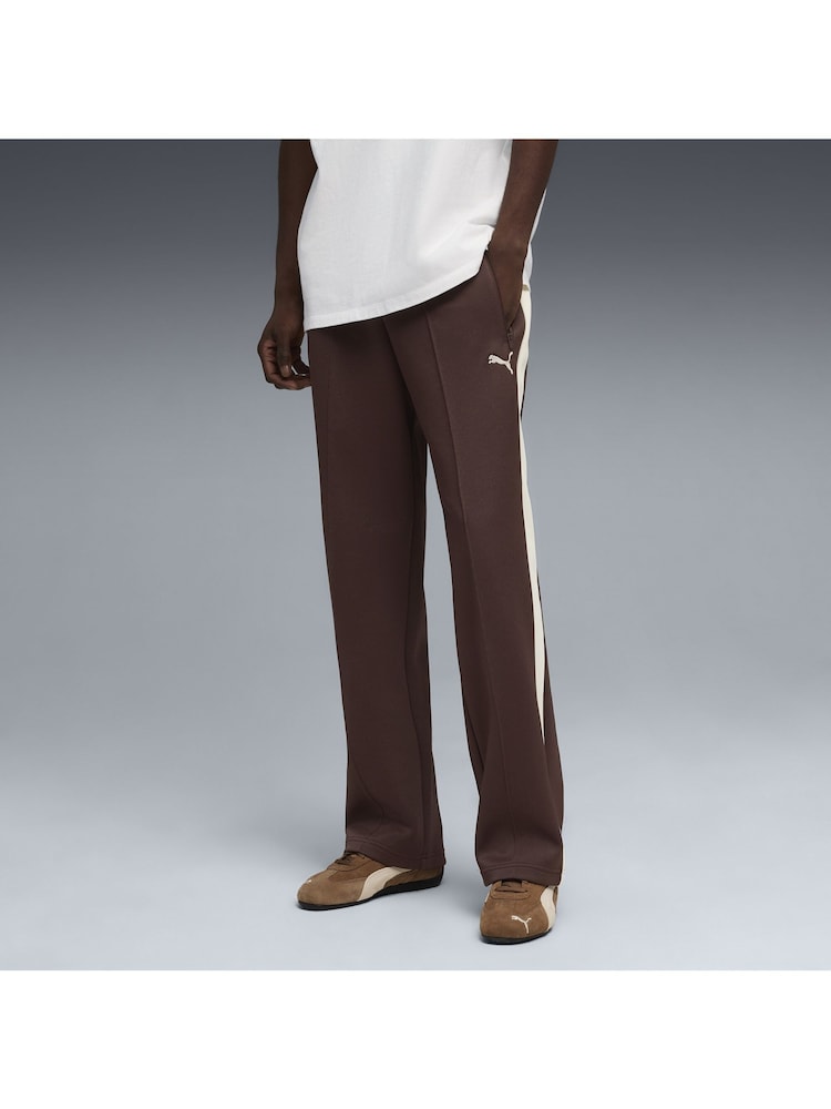 Puma Brown T7 Always On Relaxed Trousers - Image 1 of 5