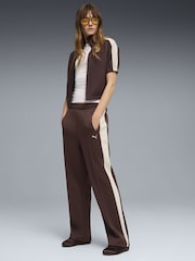 Puma Brown T7 Always On Straight Trousers - Image 3 of 5