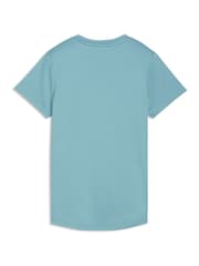 Puma Blue Train All Day Essentials Crew Neck T-Shirt - Image 2 of 2