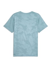 Puma Blue Cloudspun Embossed T-Shirt - Image 2 of 2
