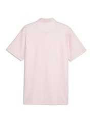 Puma Pink Mattr Scallop Golf Polo Shirt - Image 2 of 2