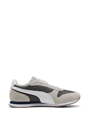 Puma Grey/White ST Miler Trainers - Image 2 of 6