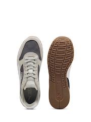 Puma Grey/White ST Miler Trainers - Image 4 of 6