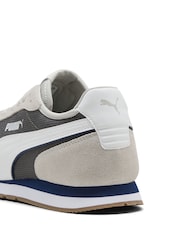 Puma Grey/White ST Miler Trainers - Image 6 of 6