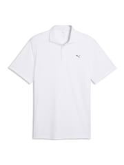 Puma White Pure 3.0 Golf Polo Shirt - Image 1 of 2