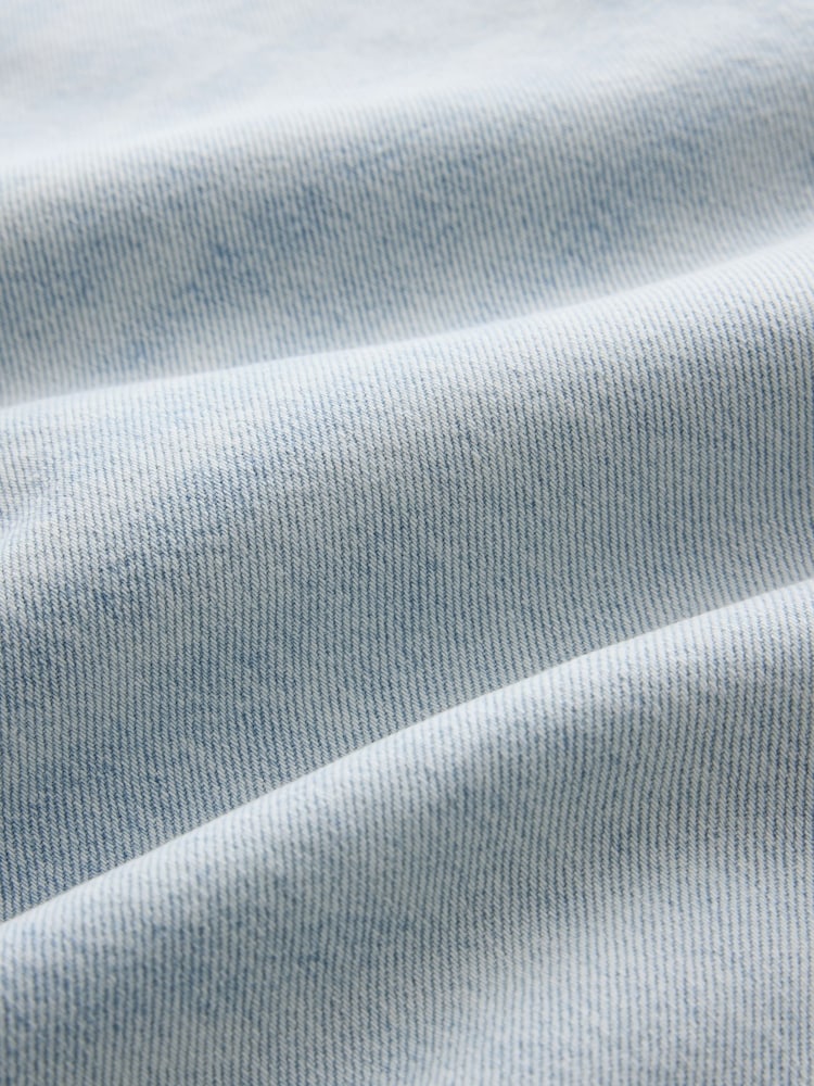 Light Blue Twisted Seam Barrel Fit Jeans - Image 11 of 11 Light Blue Twisted Seam Barrel Fit Jeans - Image 11 of 11