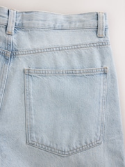 Light Blue Twisted Seam Barrel Fit Jeans - Image 8 of 11