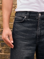 Dunkelblau - Jeans mit gedrehtem Saum - Bild 5 von 11