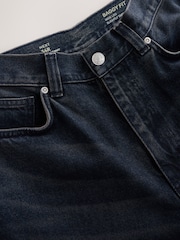 Dunkelblau - Jeans mit gedrehtem Saum - Bild 8 von 11