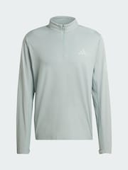 adidas Green adi365 Iconic 1/2 Zip Sweatshirt - Image 5 of 5
