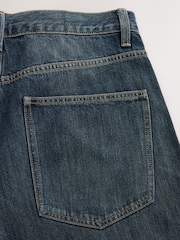 Dark Blue Balloon Fit Jeans - Image 11 of 11
