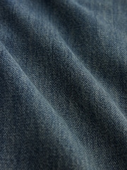 Dark Blue Balloon Fit Jeans - Image 8 of 11