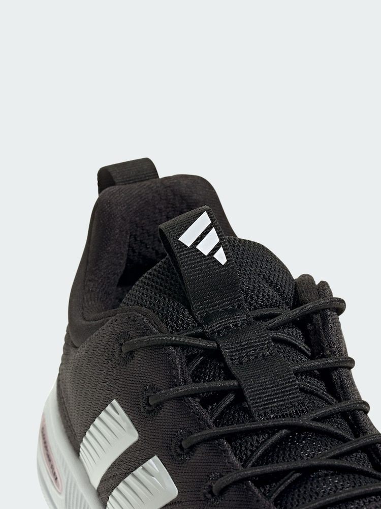 adidas Black Cloudfoam Flex Elastic Laces Shoes - Image 4 of 4