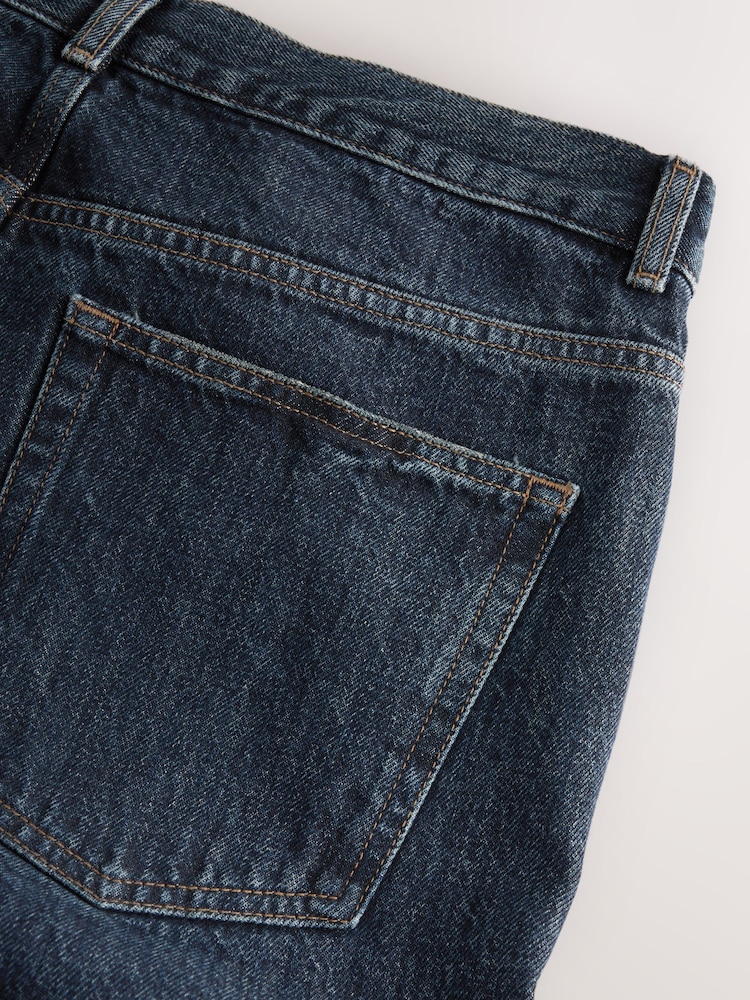 Mørkeblå løstsiddende - Jeans - Billede 11 af 11
