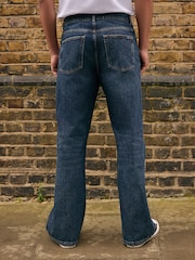 Mørkeblå løstsiddende - Jeans - Billede 4 af 11