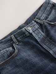 Mørkeblå løstsiddende - Jeans - Billede 9 af 11