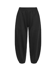 PixieGirl Petite Black Barrel Loop Back Joggers - Image 5 of 5