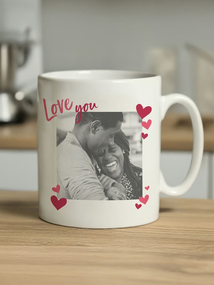 Personalised Love You Photo Upload Mug by PMC - Image 3 of 3