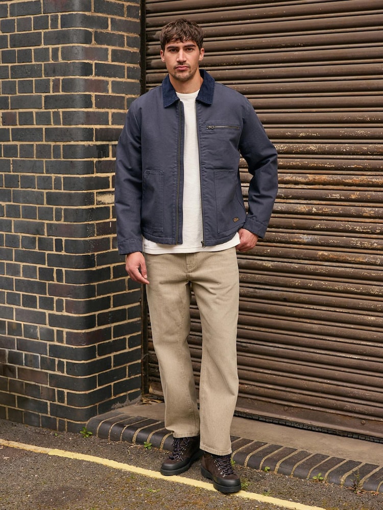 Sand Straight Fit Vintage Jeans - Image 1 of 9