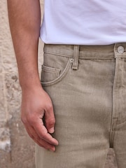 Sand Straight Fit Vintage Jeans - Image 4 of 9