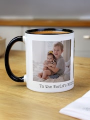 Personalised Photo Upload Handle Mug by PMC - Image 2 of 4