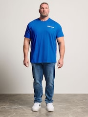 BadRhino Big & Tall Blue Amalfi Coast T-Shirt - Image 2 of 5