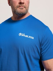 BadRhino Big & Tall Blue Amalfi Coast T-Shirt - Image 5 of 5