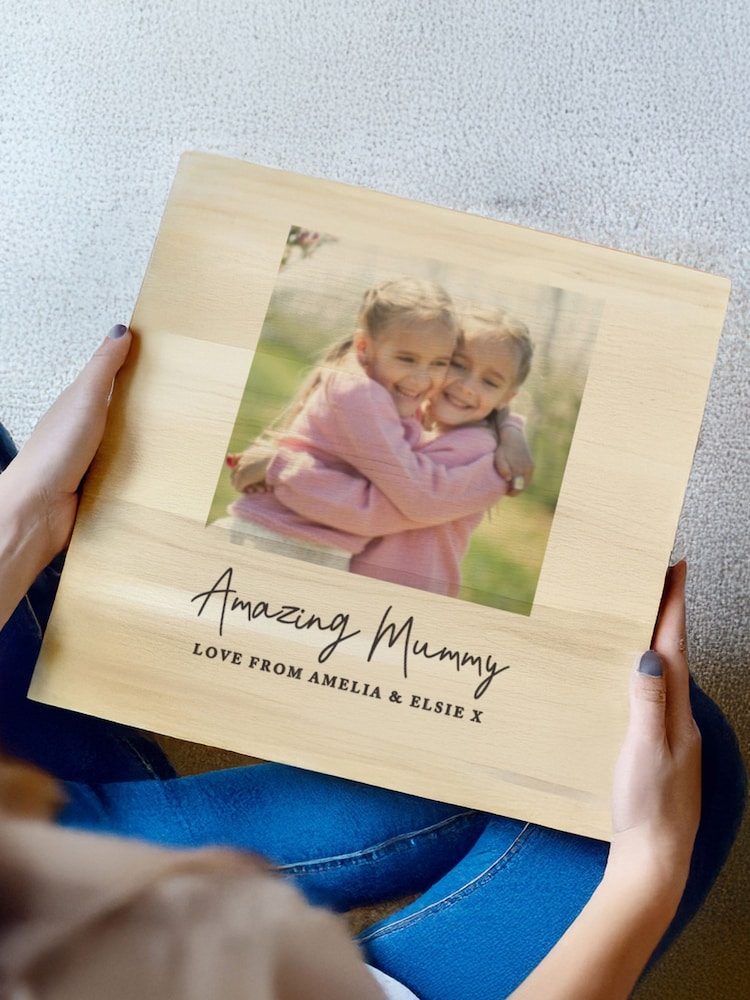 Personalised Photo Upload Keepsake Box by PMC - Image 2 of 4