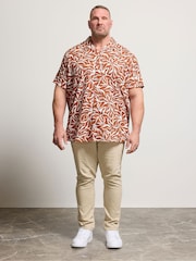 BadRhino Big & Tall Orange Leaf Shirt - Image 2 of 6