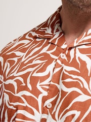 BadRhino Big & Tall Orange Leaf Shirt - Image 4 of 6