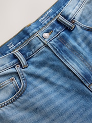 Mid Blue Straight Fit Jeans - Image 9 of 11