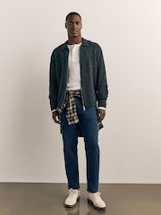 Dark Blue Slim Fit Comfort Stretch Jeans - Image 1 of 10