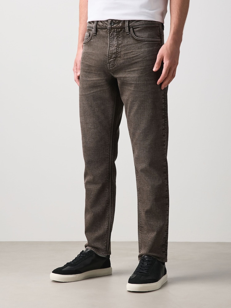 Brun - Comfort Stretch Jeans - Bilde 1 av 13