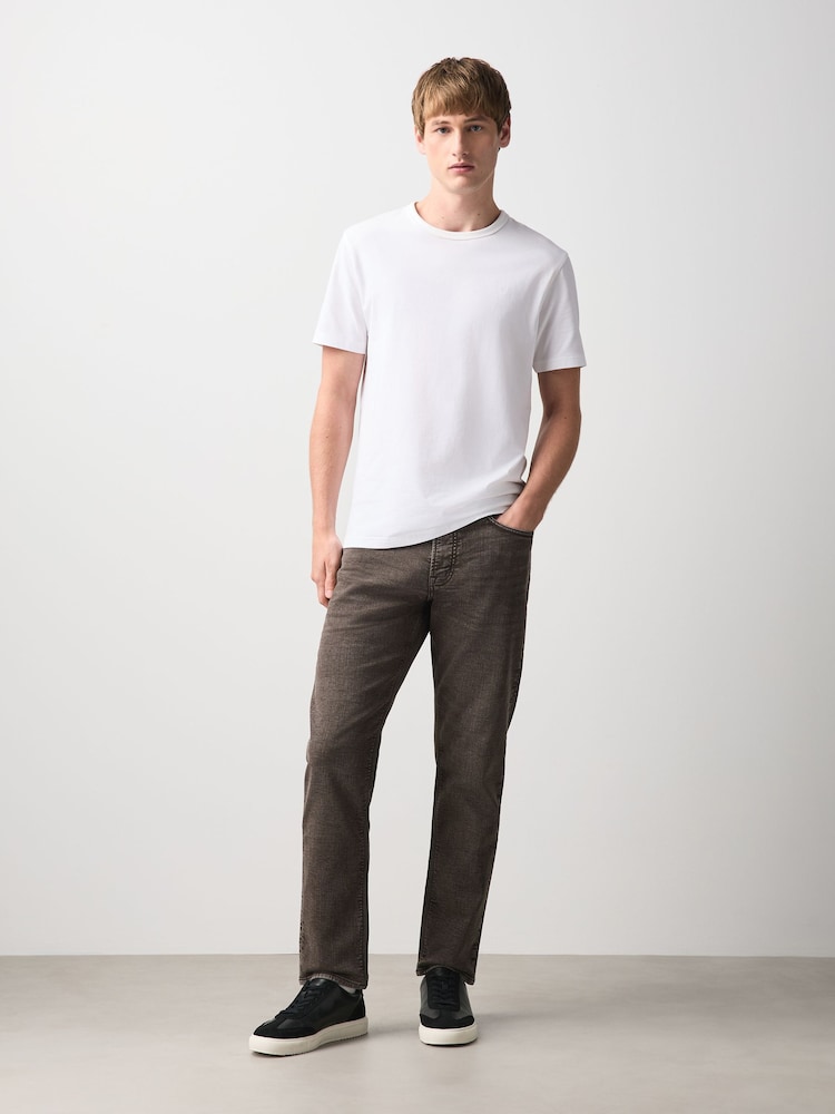 Brun - Comfort Stretch Jeans - Bilde 2 av 13
