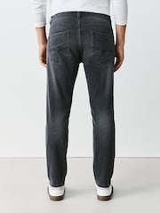 Smokey Grey Slim Fit Motion Flex Jeans - Image 4 of 6