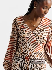 Joanna Hope Long Sleeve Tea Dress - Bild 3 von 4