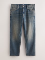 Dark Blue Straight Fit Motion Flex Jeans - Image 7 of 10