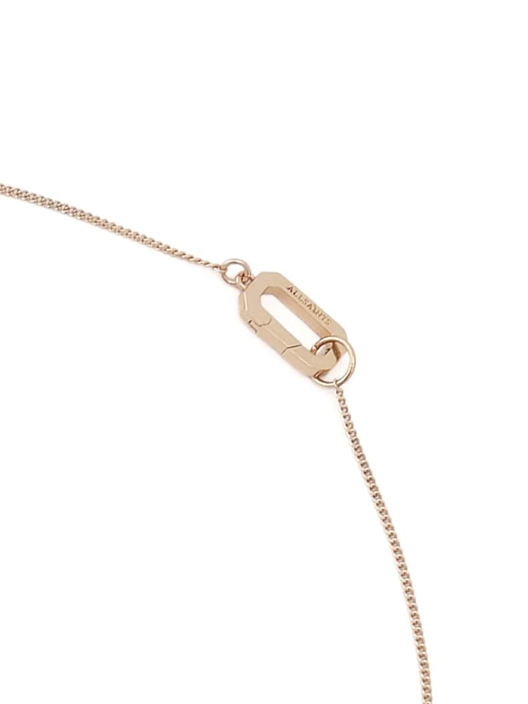 AllSaints Gold Tone Hazel Spike Pendant Necklace - Image 2 of 5