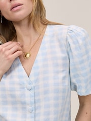 Nobodys Child Blue Brooke Top - Image 5 of 5