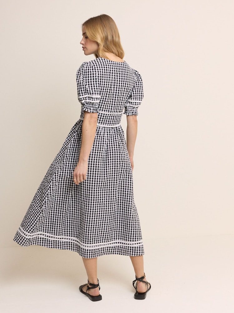 Nobodys Child Black Saffy Midi Dress - Image 2 of 4