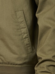 U.S. Polo Assn Linen Blend Classic Bomber Jacket - صورة 6 من 10