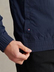 U.S. Polo Assn Blue Zip Through Bomber Jacket - Image 6 of 12
