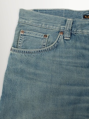 Nudie Jeans Drift Wood Seth Denim Regular Fit Shorts - Image 9 of 11