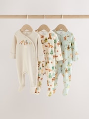 Forêt neutre - Pyjamas 3 Pack (0mois-2ans) - Image 1 sur 9