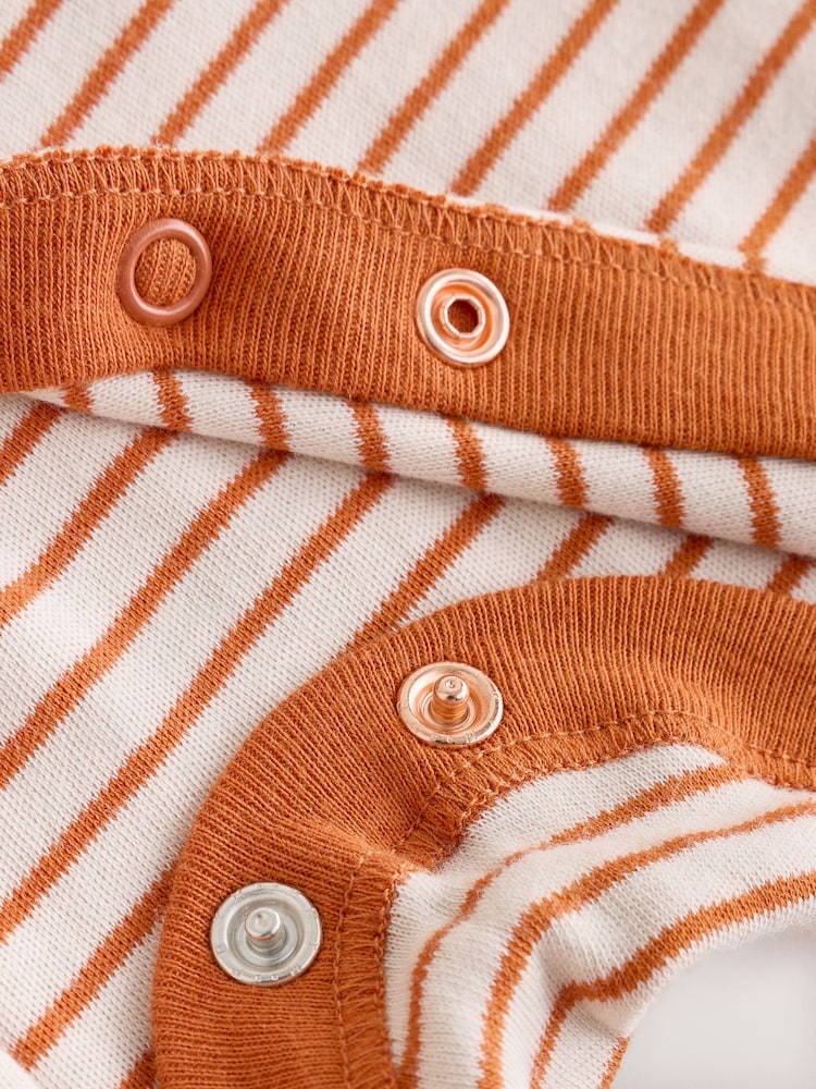 Multi Stripe Sleepsuits 3 Pack (0mths-3yrs) - Image 13 of 13