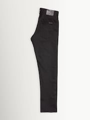 Nudie Jeans Dry Everblack Eddie Regular Tapered Fit Jeans - Image 4 of 5