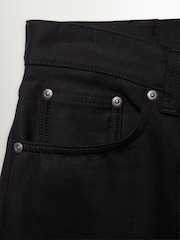 Nudie Jeans Dry Everblack Eddie Regular Tapered Fit Jeans - Image 5 of 5