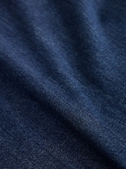 Dark Blue Baggy Fit Elasticated Waist Drawstring Jeans - Image 12 of 12